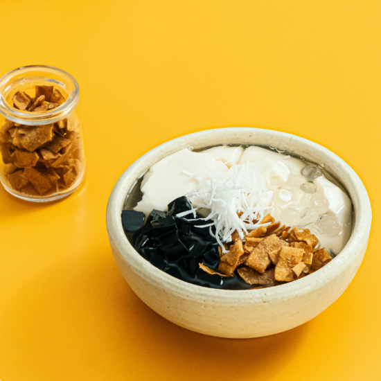 Douhua with Herbal Grass Jelly